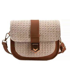 Crossbody Bag Small Straw Beach Shoulder Bag Stylish Woven Bags ;)